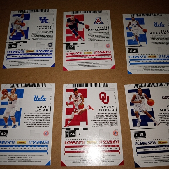 NBA contenders card lot x6 - Picture 2 of 2